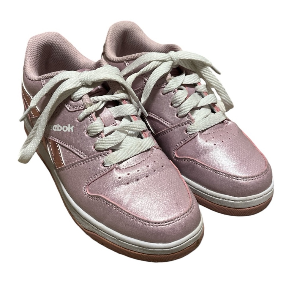 🖤Reebok heelys size 3 US pink glitter🖤
